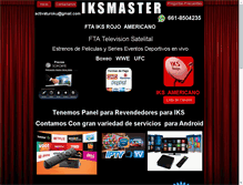 Tablet Screenshot of iksmaster.com